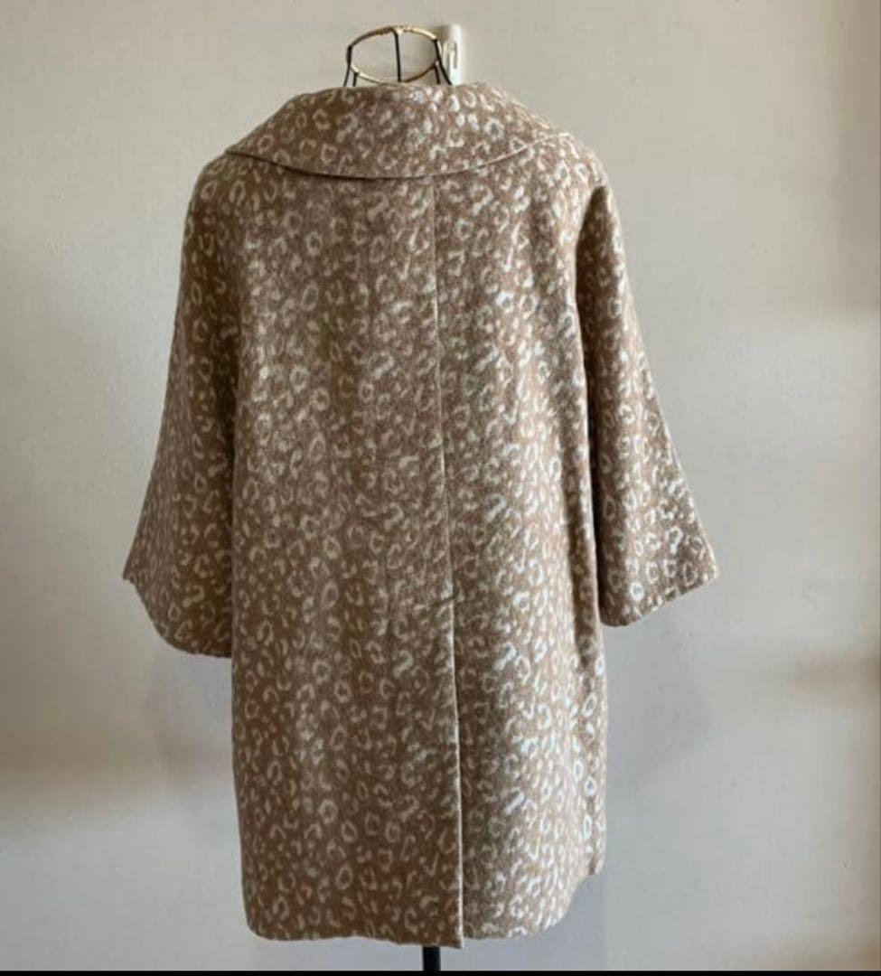 t.yamai paris ティヤマイパリ　レオパード柄 コート