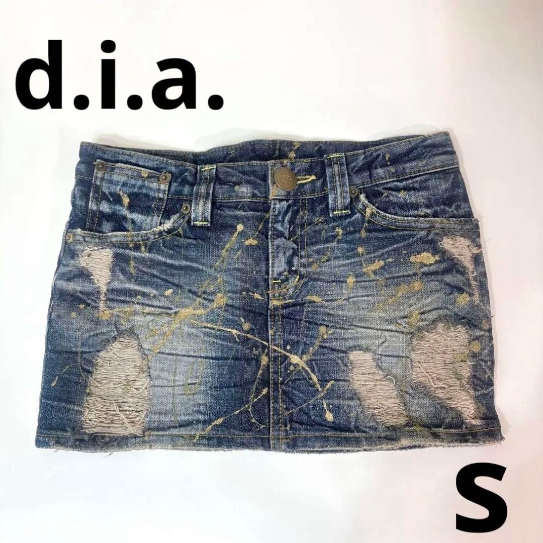 d.i.a. デニムミニスカート