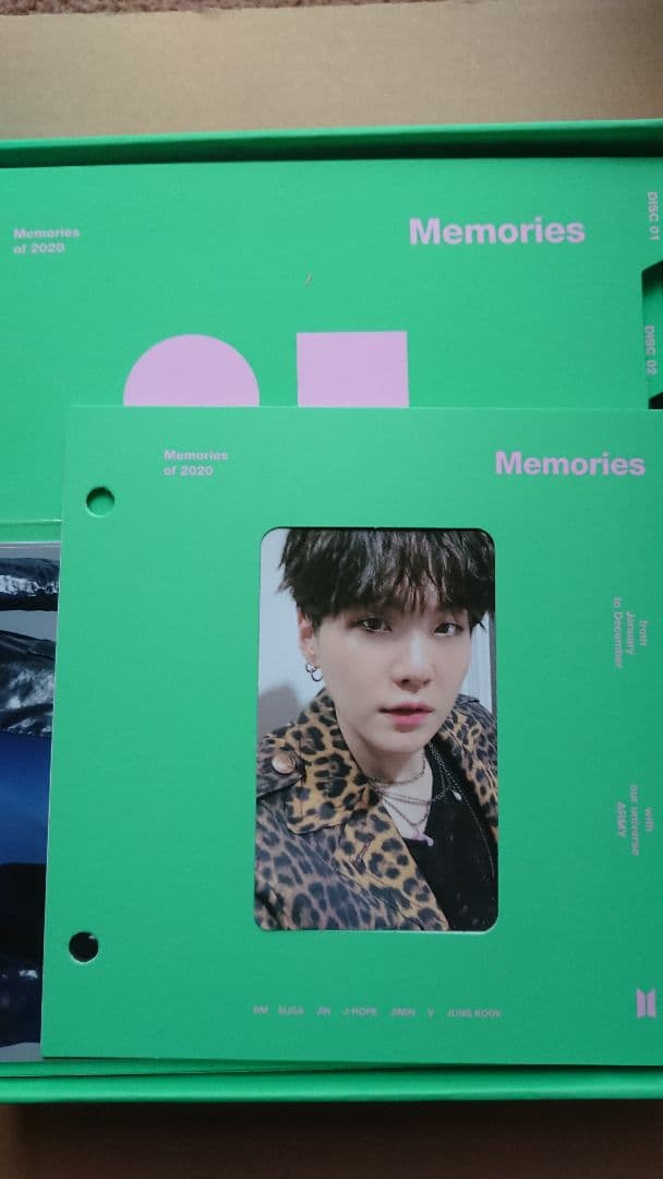 BTS Memories of2020 SUGA Blu-ray シュガ トレカ