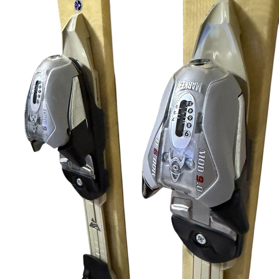 【K2】T:NINE スキー板　ビンディング付き　153cm