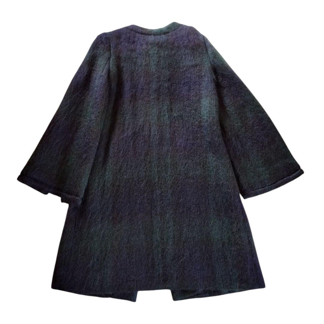 【新品タグ付き】agnes b アニエスベー ケープ コート モヘア フランス製