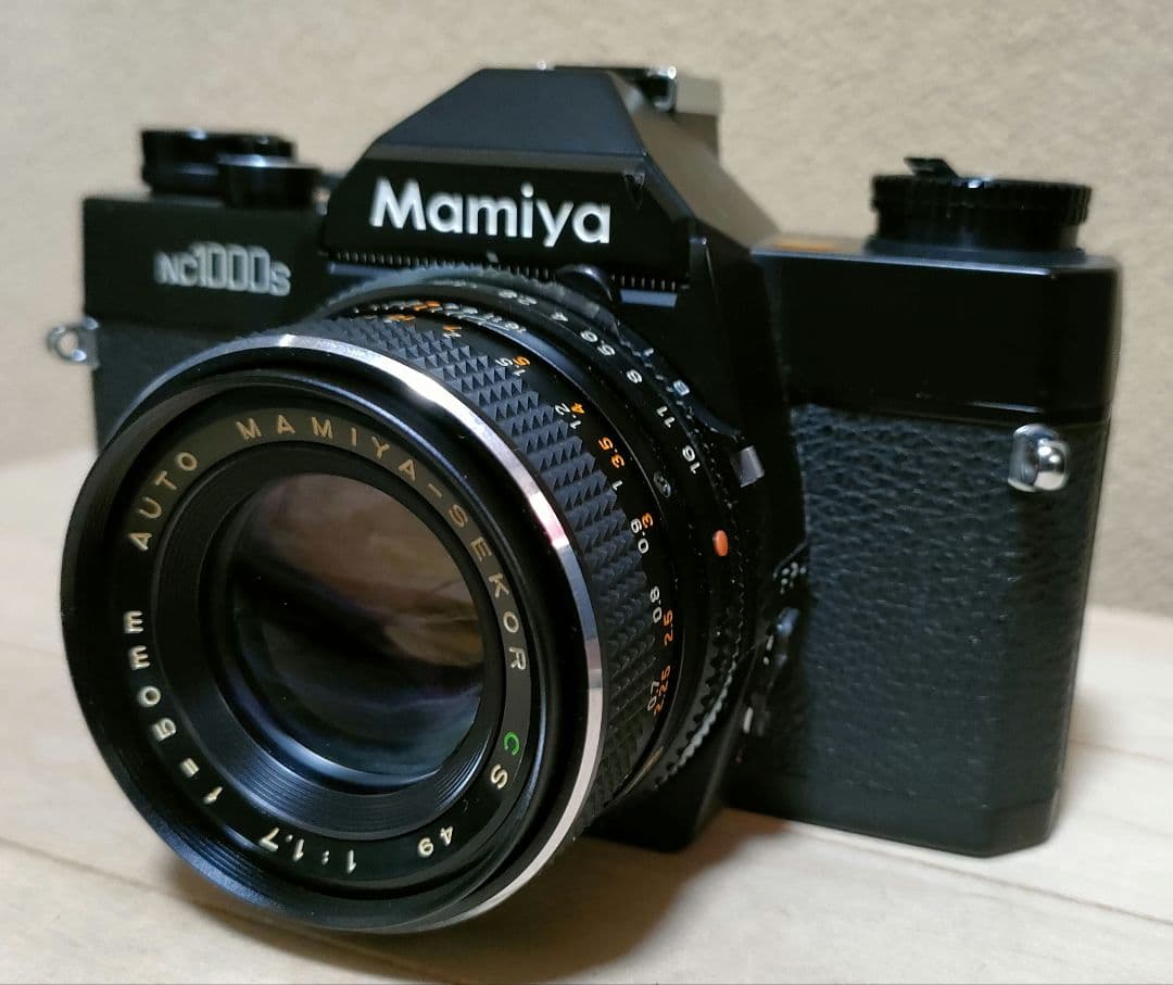 フィルムカメラ MAMIYA NC1000S AUTO SEKOR CS 50mm f1.7