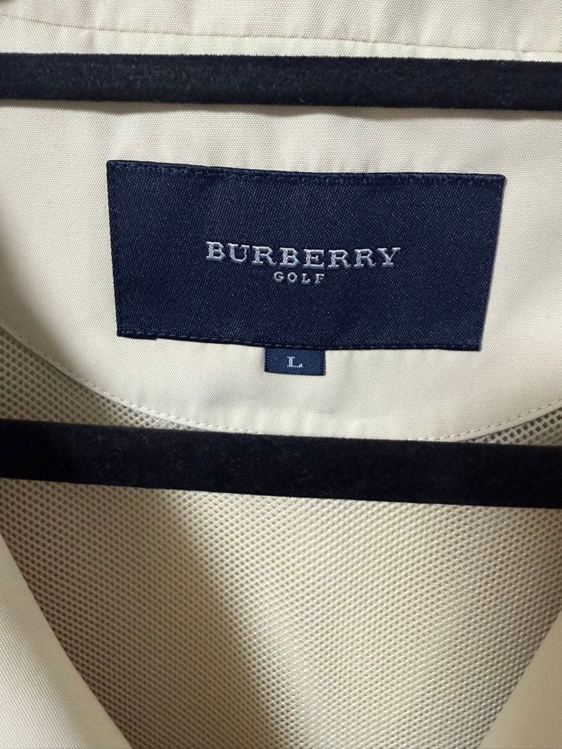 BURBERRY GOLF レディース ベスト ベージュ　サイズＬ