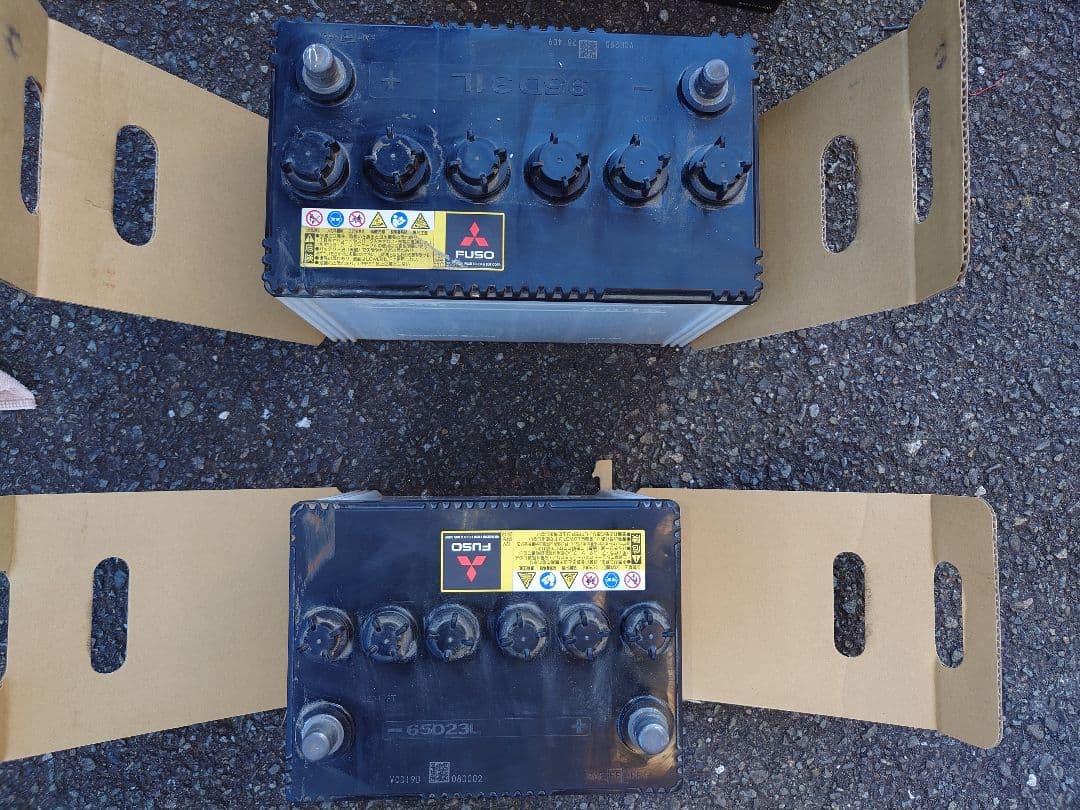 FUSO 65023L 95D31L バッテリー 12V