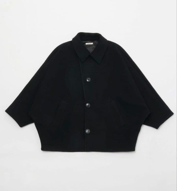 [niko and…]ライトモッサドルマンジャケットコート ブラック 新品未使用