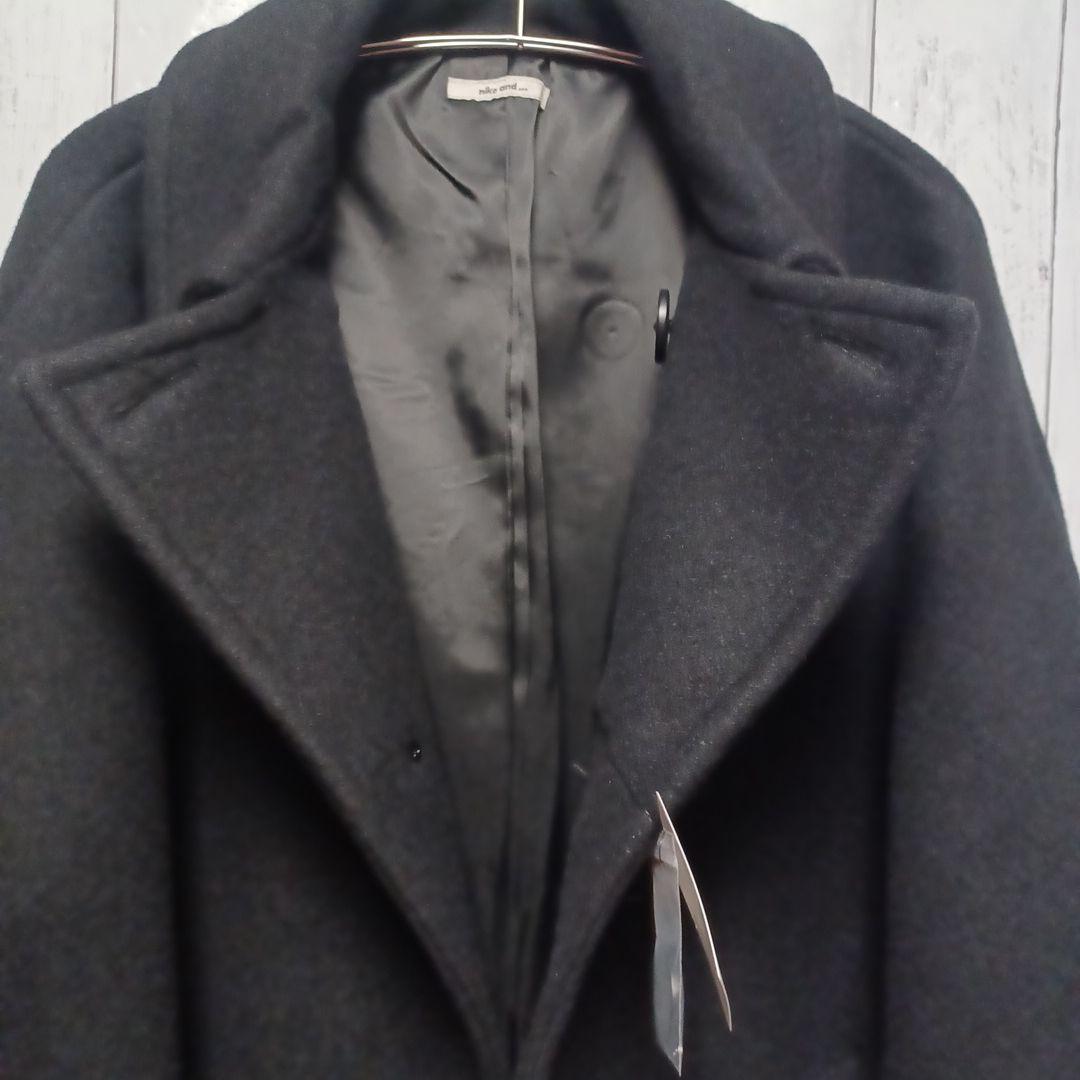 [niko and…]ライトモッサドルマンジャケットコート ブラック 新品未使用