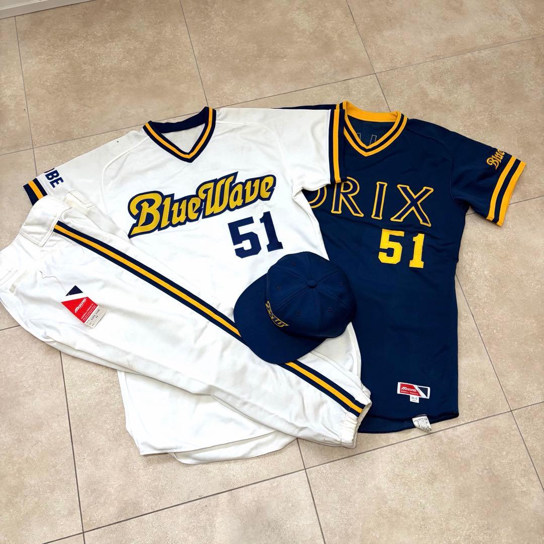 【4点セット】90s イチロー 51 ユニフォーム デッドストック 日本製