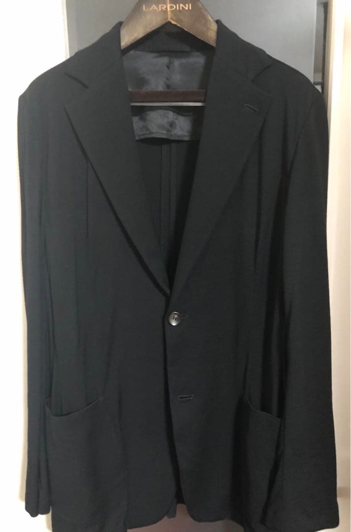 大人気　finjack フィンジャック　ブラック テーラードジャケット　46