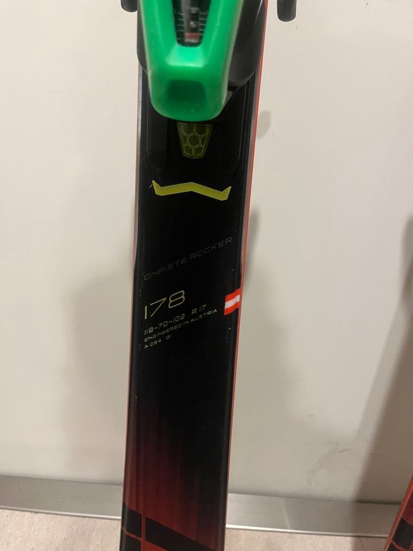 【美品】FISCHER THE CURV RC4＋RS11 178cm