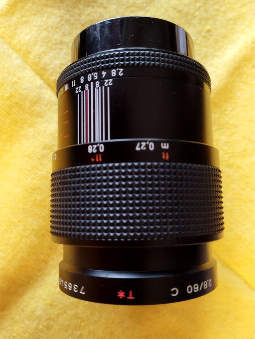 CONTAX 一眼レフ　カメラ　レンズ付き