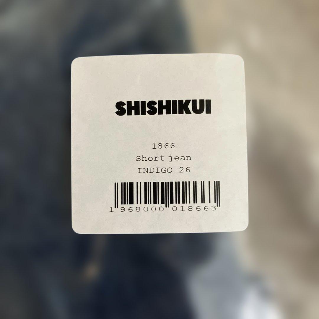 パンツ SHISHIKUI short jean INDIGO