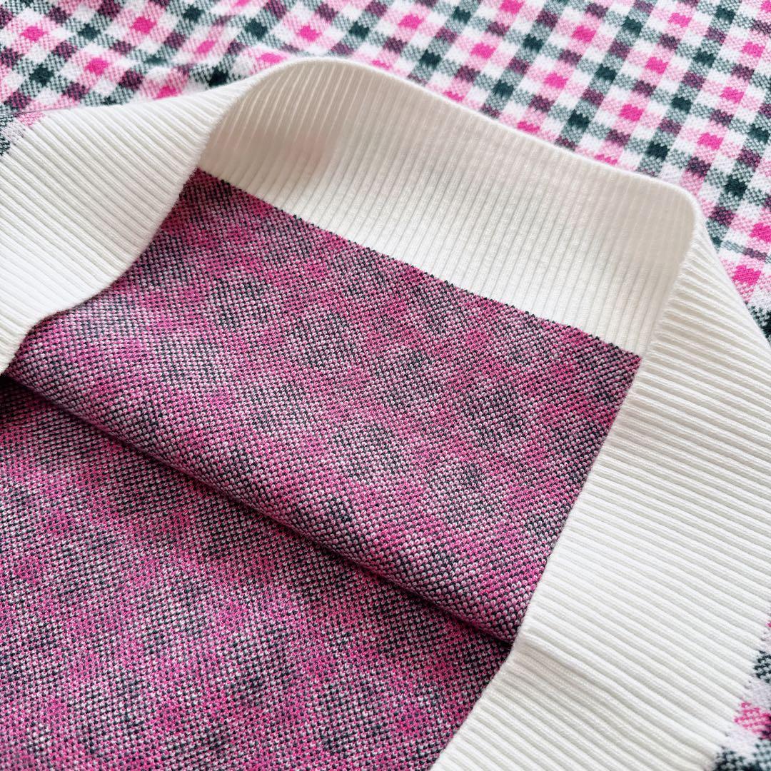 ジャックバニー メンズ チェック柄 セーター サイズ6