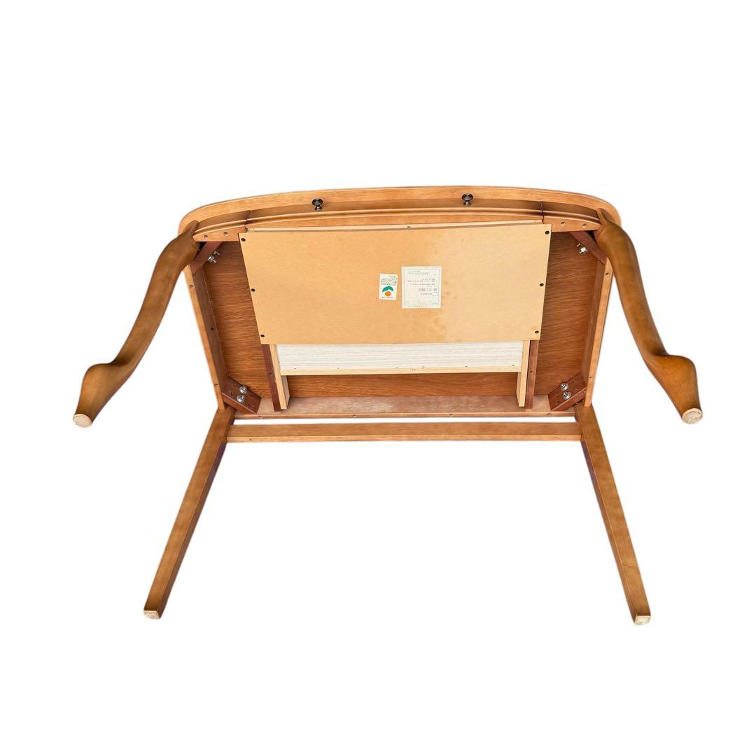 HR663 マルニ木工　フレンディ　エレガンス ワーキングデスク猫脚