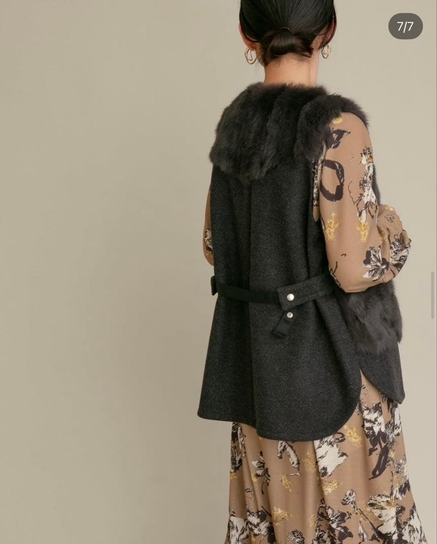 Eimee Law ラビットファーベスト ベスト エイミーロウ