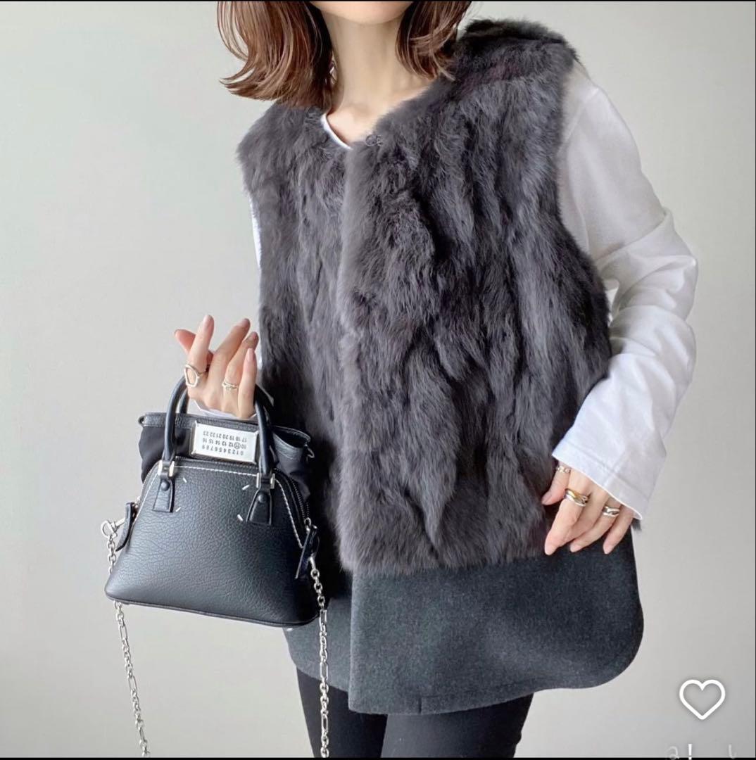 Eimee Law ラビットファーベスト ベスト エイミーロウ