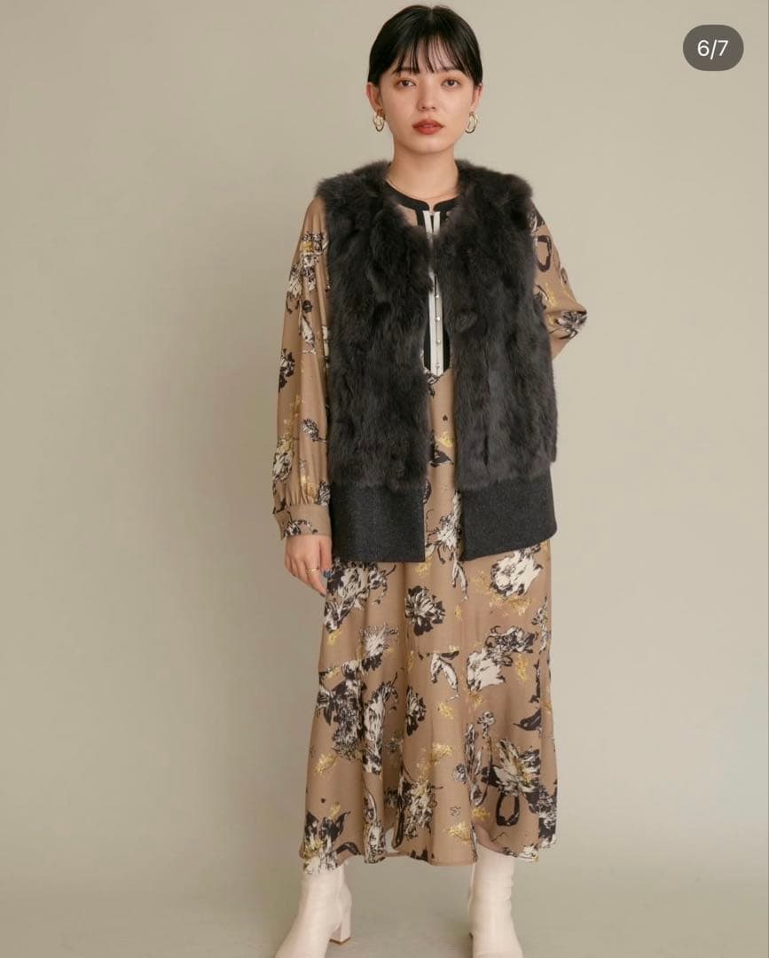 Eimee Law ラビットファーベスト ベスト エイミーロウ