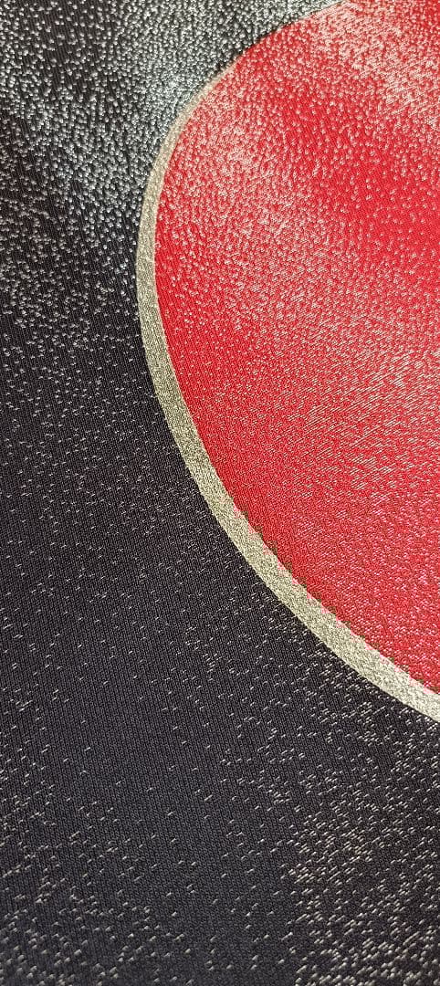 袋帯 ikki流 ブラックに銀