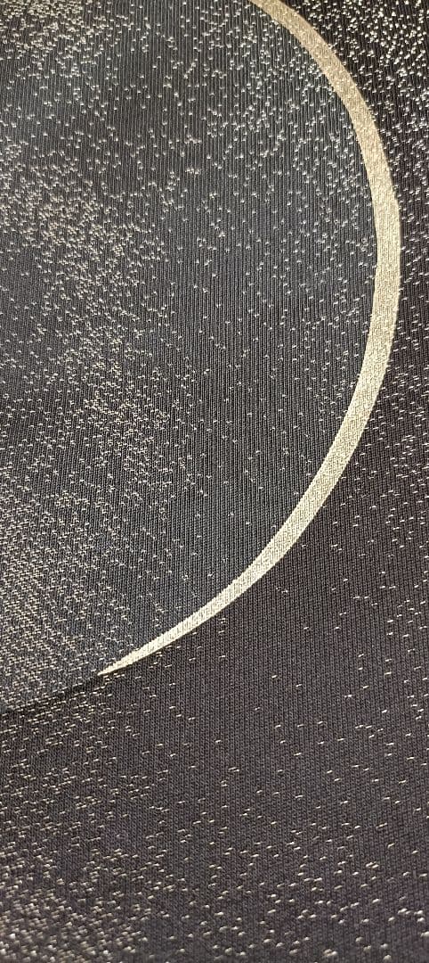 袋帯 ikki流 ブラックに銀