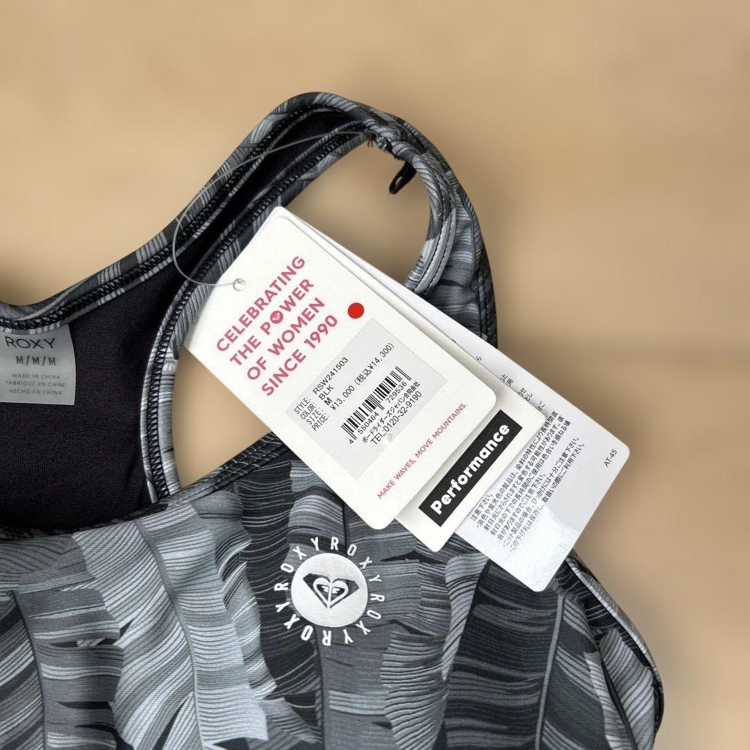 新品　ROXY GIFTED　タンキニ　M 定価14300円　黒