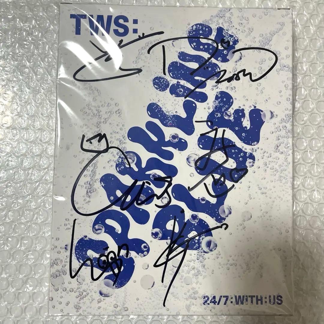【Sparkling Ver. 】TWS 全員サインSparkling Blue
