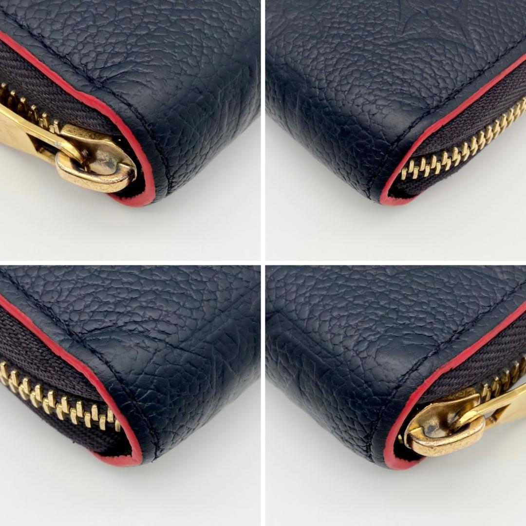 ルイヴィトン アンプラント ジッピーウォレット マリーヌルージュ　711