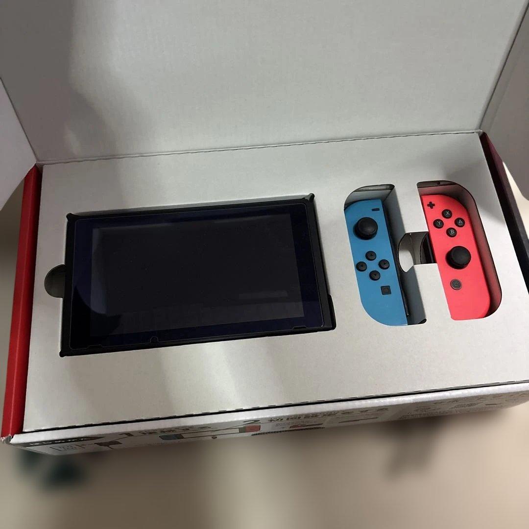 Nintendo Switch 本体 ネオンブルー/ネオンレッド KABAA