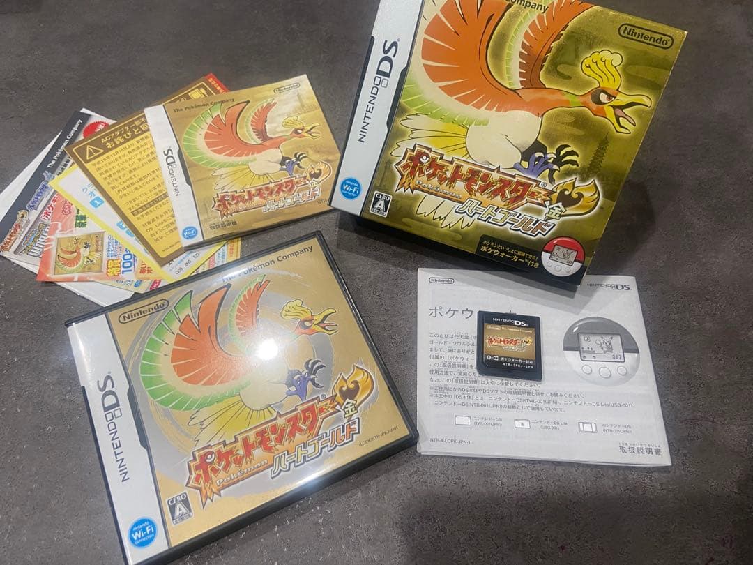 ポケットモンスター　金　ハートゴールド　DSカセット