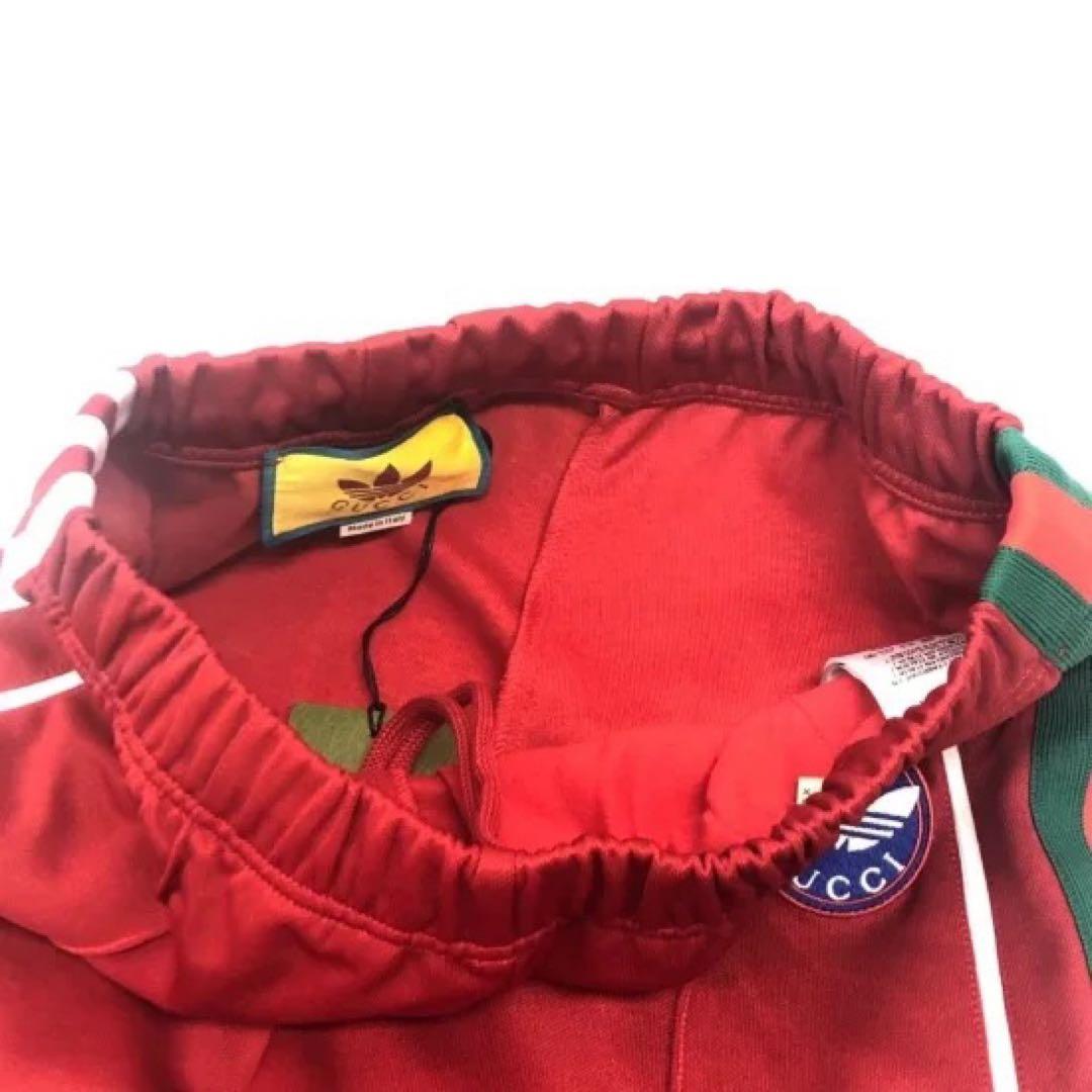 アディダス グッチレッド ジャージパンツ