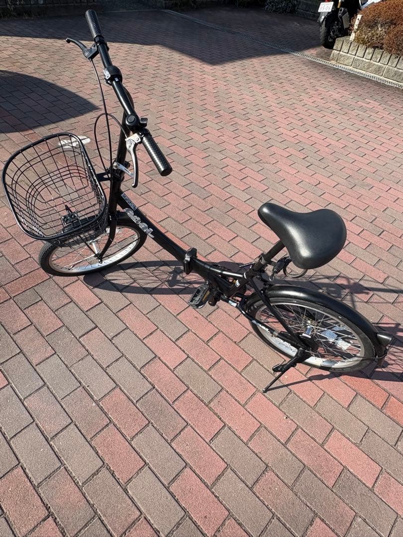 ブラッキー折り畳み自転車(20㌅)配達出来ます。お引き取り大歓迎！
