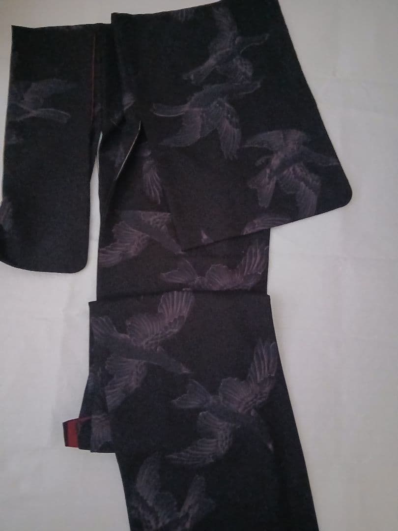 ✨レア✨岡重八咫烏の袷着物