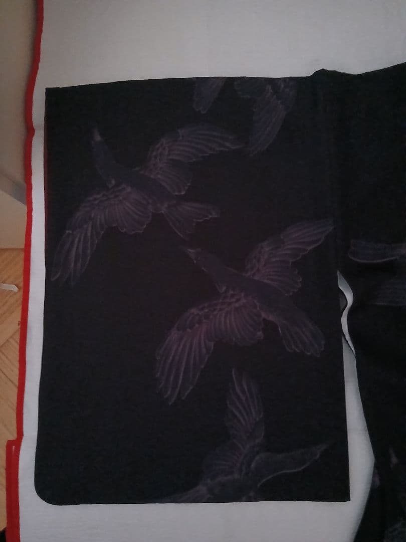 ✨レア✨岡重八咫烏の袷着物