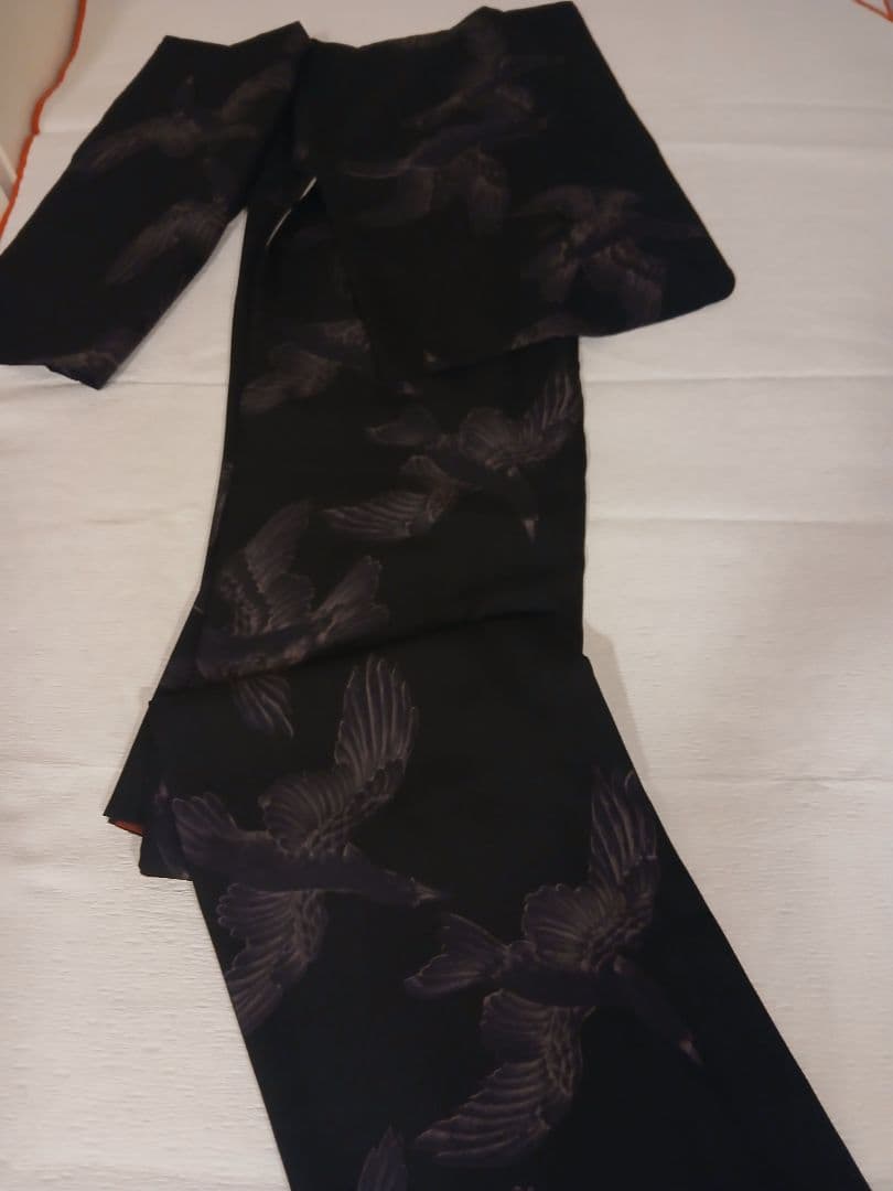 ✨レア✨岡重八咫烏の袷着物