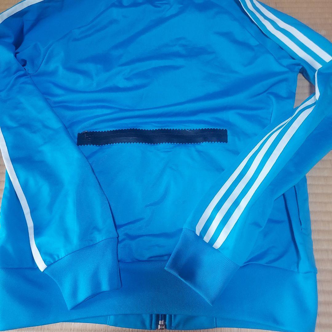 アディダス オリジナルス 青空三葉 ジャージ セットアップ スカイブルー