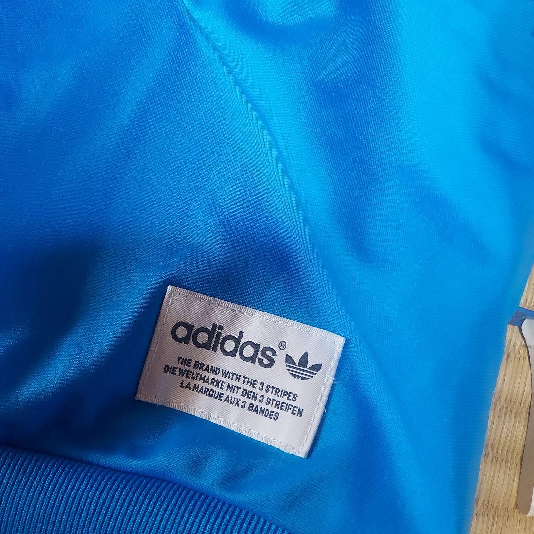 アディダス オリジナルス 青空三葉 ジャージ セットアップ スカイブルー