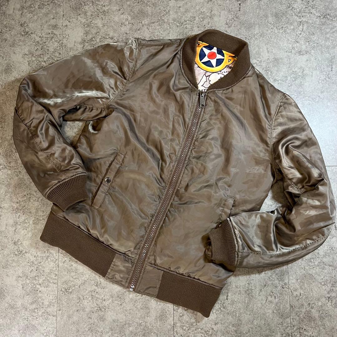 最終‼️限定✨ AVIREX 35周年記念 MA-1 リバーシブル L フライト