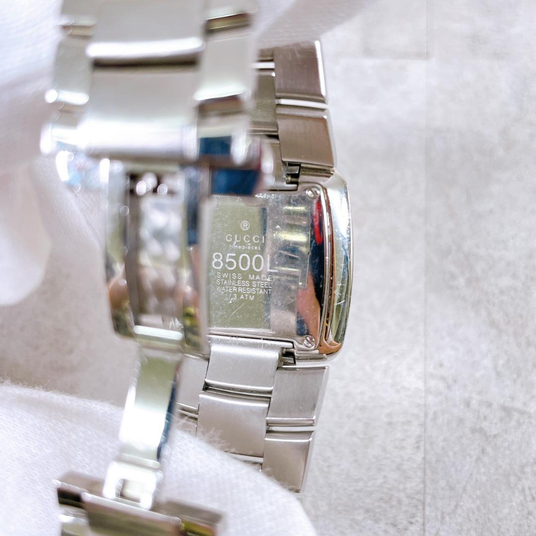 GUCCI グッチ 8500L レディース 腕時計 ステンレス 電池新品交換済み