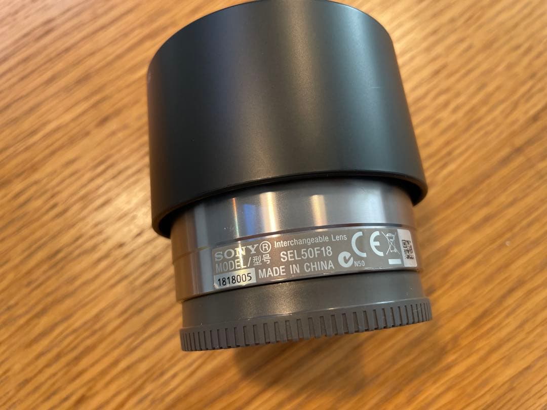 ソニー Eマウント 50mm SEL50F18