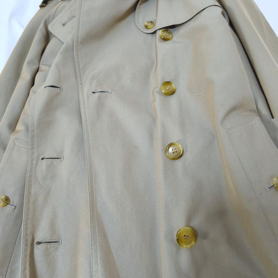 希少美品✨バーバリープローサム ライナー付 ロングトレンチコート カーキ
