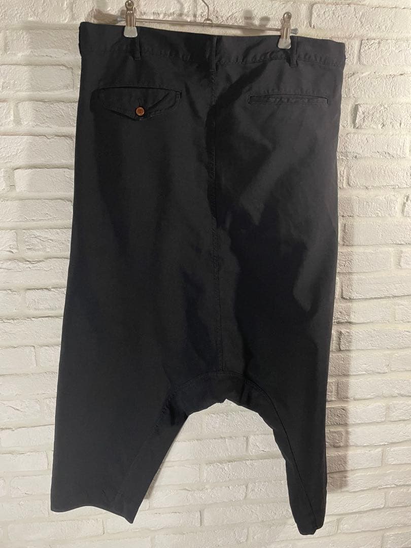 COMME des GARÇONS HOMME PLUS ブラックサルエルパンツ
