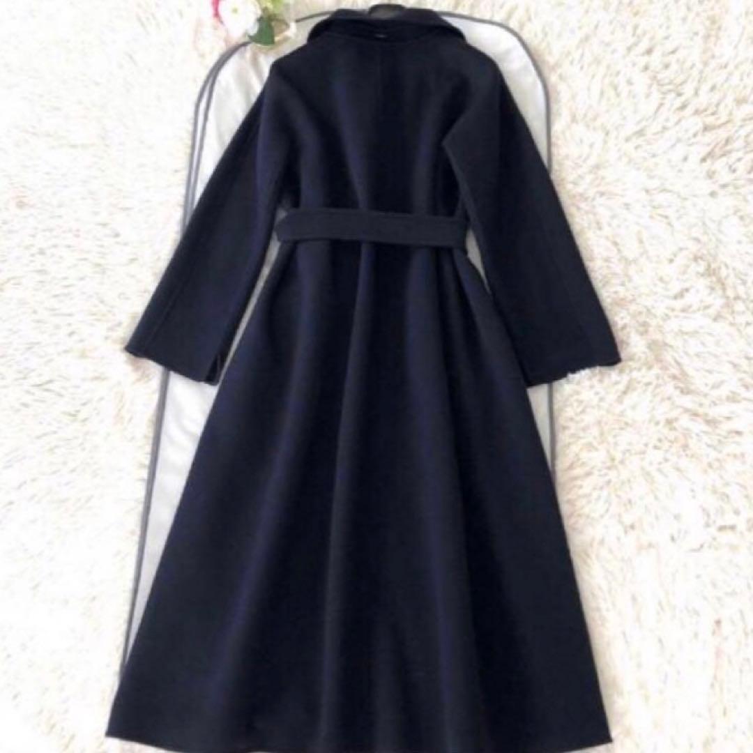 新品タグ付【'S MAX MARA】42ESTURIAクチートアマーノネイビー