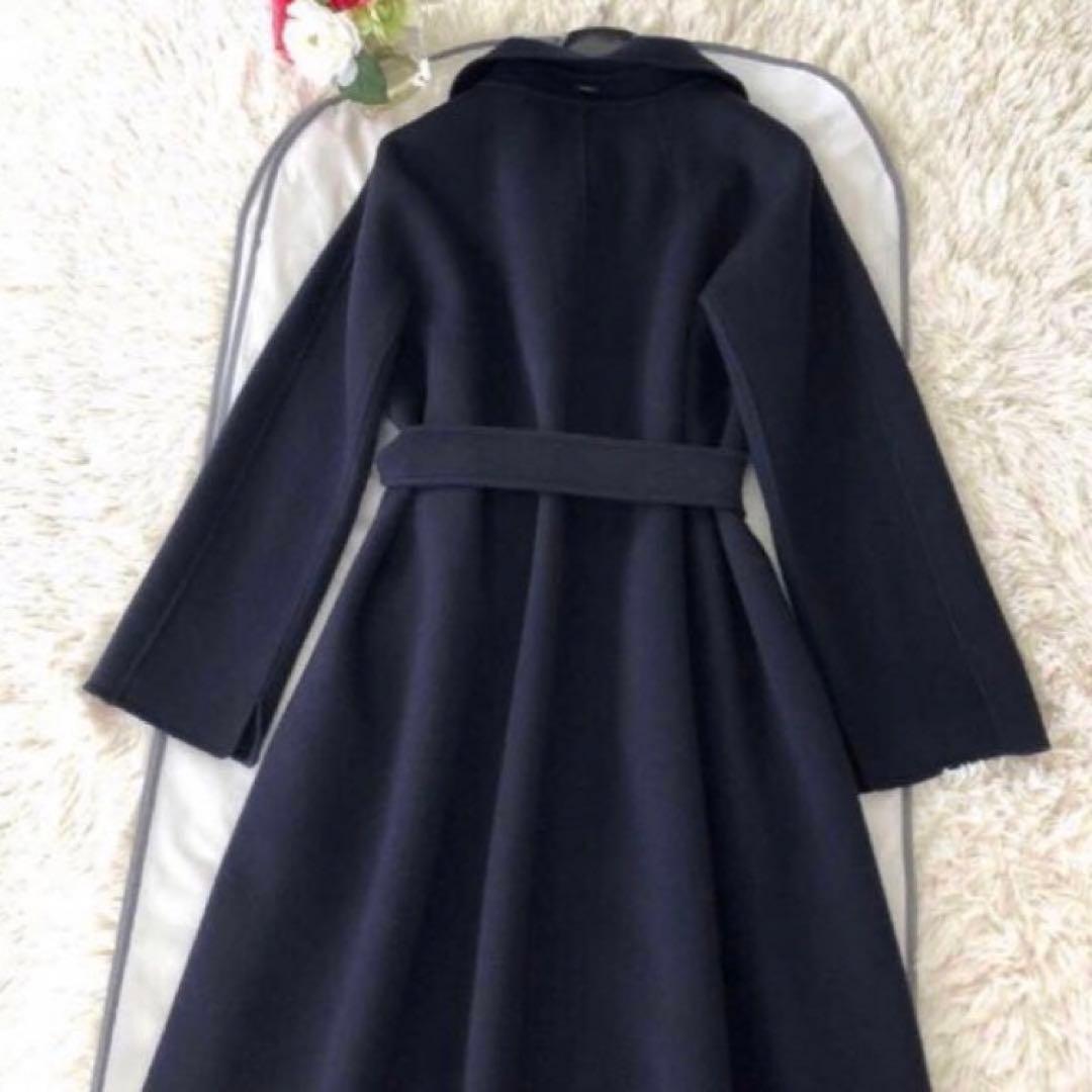 新品タグ付【'S MAX MARA】42ESTURIAクチートアマーノネイビー