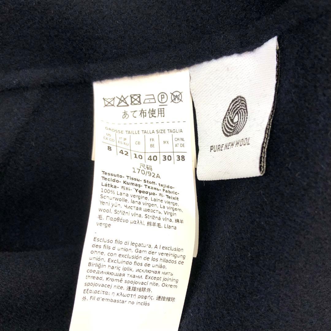 新品タグ付【'S MAX MARA】42ESTURIAクチートアマーノネイビー