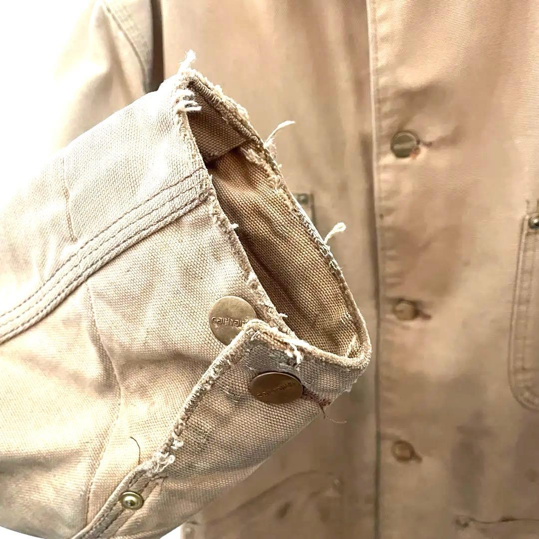 【値引き】Carhartt ミシガンコート チョアコート　裏地有　古着