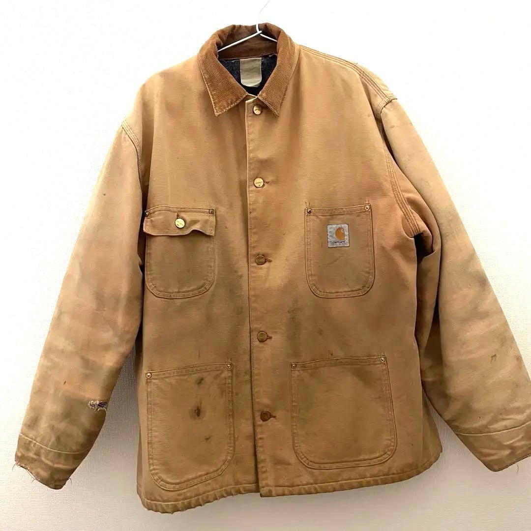 【値引き】Carhartt ミシガンコート チョアコート　裏地有　古着