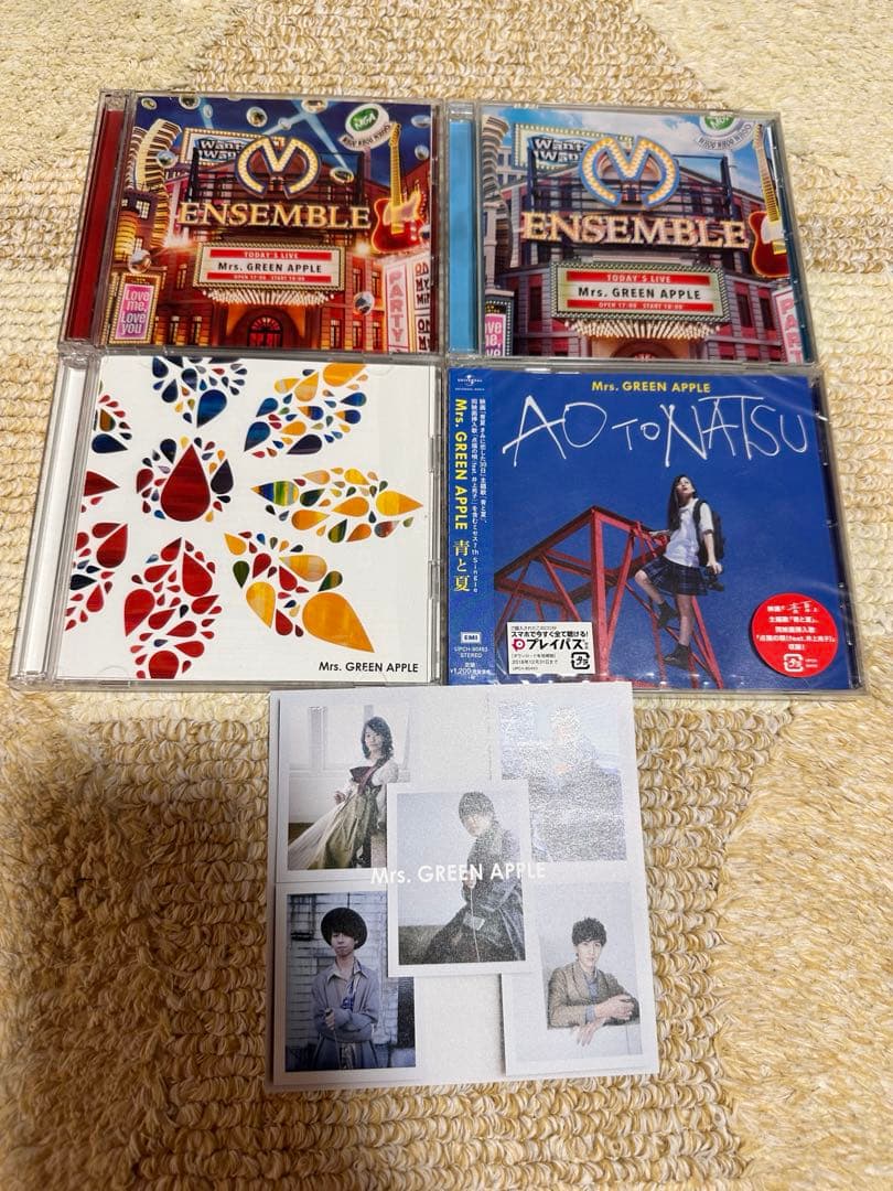 Mrs.GREEN APPLE CD 4枚セット