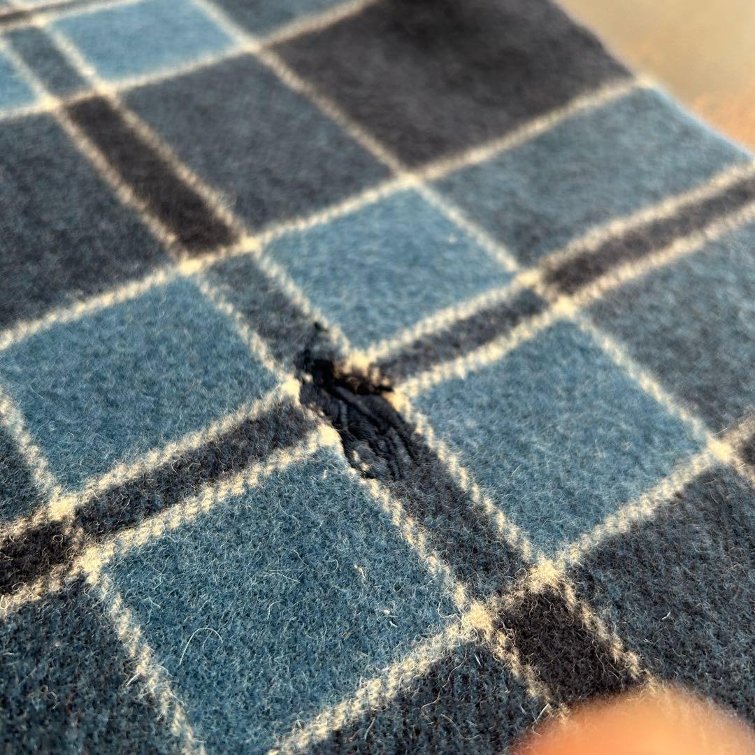 Ralph Lauren 手触り良いウール膝掛け　ショールとしても　タグ付き未使