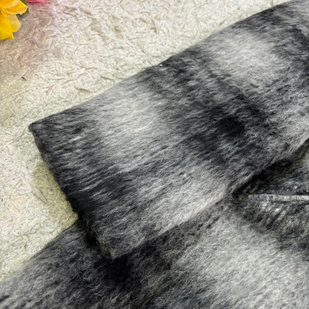 新品　23区　大きいサイズ　5.5万円　アルパカ　モヘヤ　チェスターコート　48