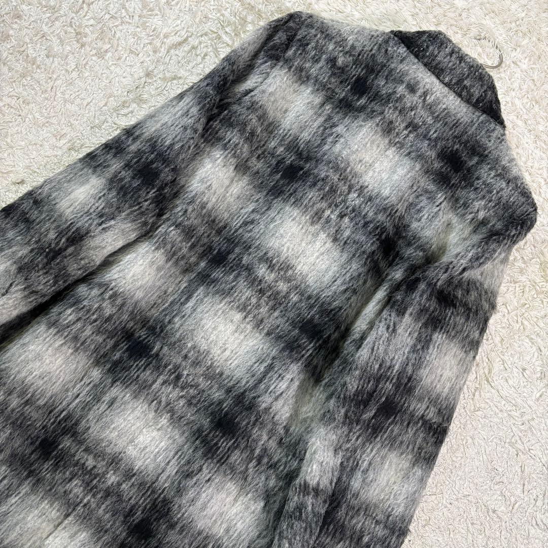 新品　23区　大きいサイズ　5.5万円　アルパカ　モヘヤ　チェスターコート　48