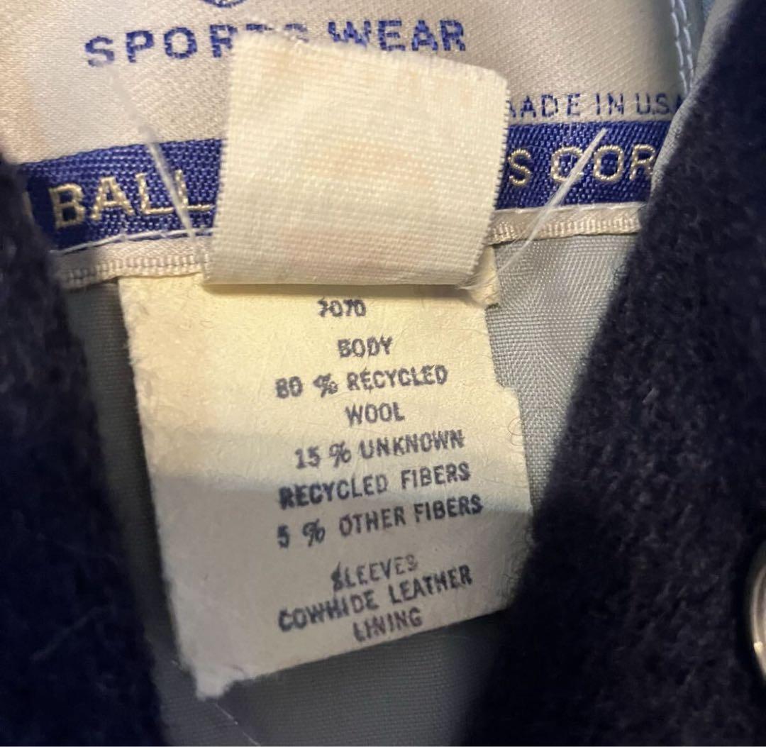 ★ヴィンテージ★ USA製 NY Mets スタジアム ジャケット スタジャン