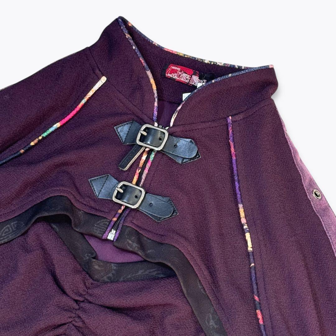 【未使用タグ付き】キューティーフラッシュ 着物振袖 アシンメトリーワンピース